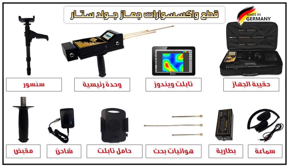 جهاز كشف الذهب التصويري ثلاثي الابعاد جولد ستار تكنولوجيا جولد ستار التصويري ثلاثي الأبعاد غاية في الدقة مع ميزة الاستكشاف من ابعد المسافات واكبر الاعماق تصل الى 30 متر تحت الارض ومدى امامي 1200 متر...
