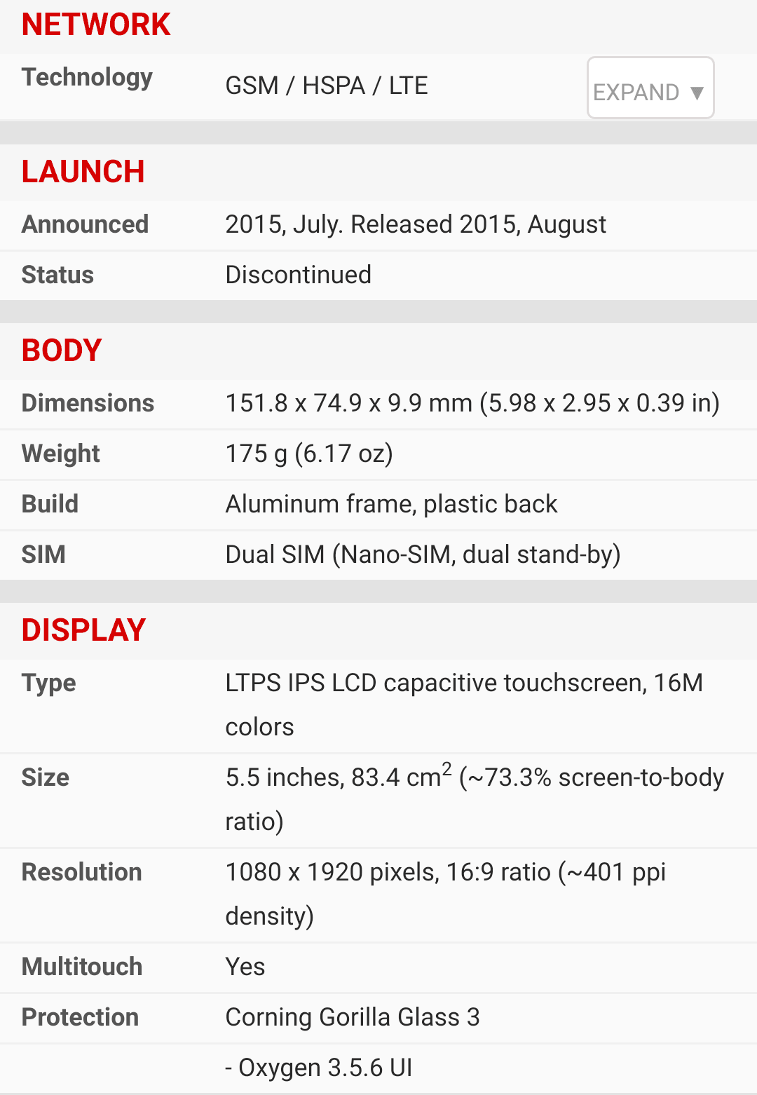 oneplus 2 in good condition
لا تنسَ أنك شاهدت هذا الإعلان في عنكبوت
fingerprint 64 gb memory...