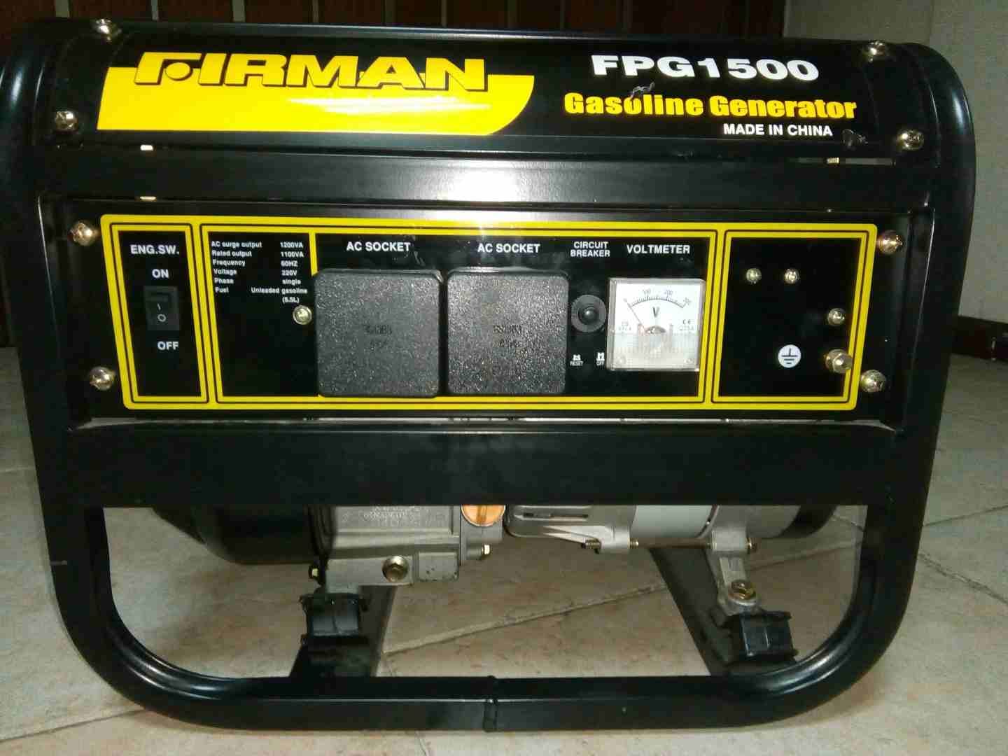 مولد كهربائي Firman FPG 1500
لا تنسَ أنك شاهدت هذا الإعلان في عنكبوت
نوع الجهاز: مولد كهربائي Fir...