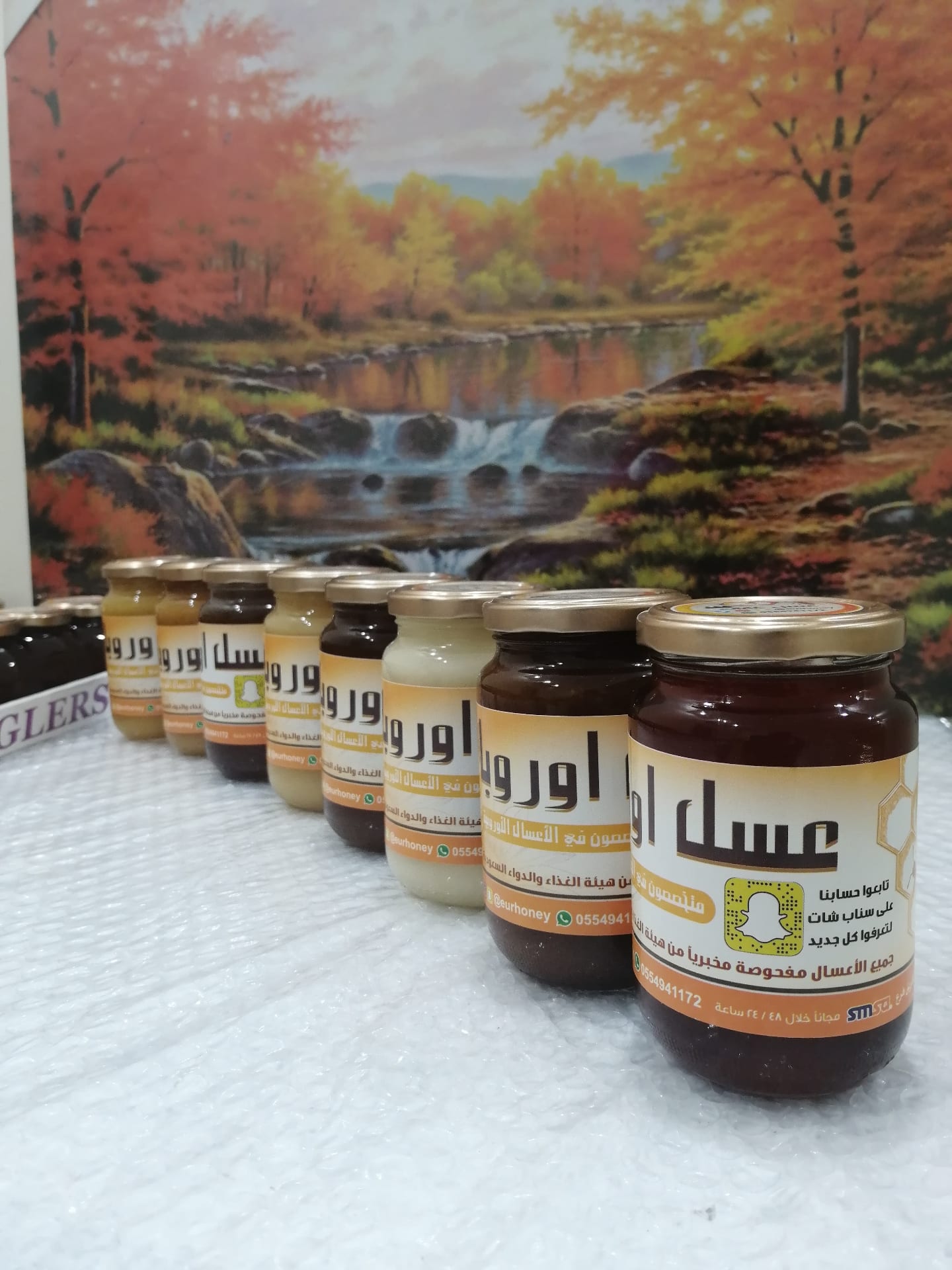 عسل اوربا
لا تنسَ أنك شاهدت هذا الإعلان في عنكبوت
فوائد العسل لأجسامنا وصحتنا
للطلب يرجئ إرسا...
