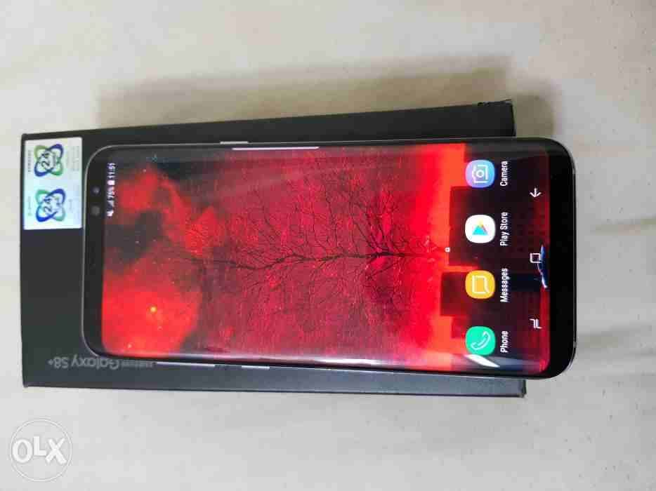 Samsung Galaxy S8 plus 64GB 4GB ram little crack back
لا تنسَ أنك شاهدت هذا الإعلان في عنكبوت
Sam...