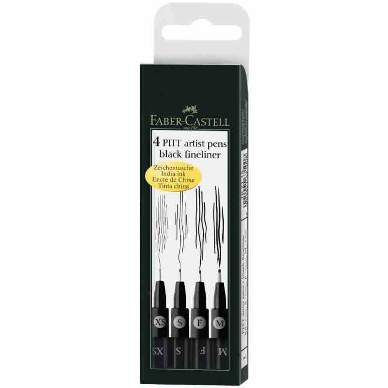 Faber-Castell PITT Artist Fineliner Pen, Black, XS;S:F;M; Brush Fiber Tip
لا تنسَ أنك شاهدت هذا الإعلان في عنكبوت...