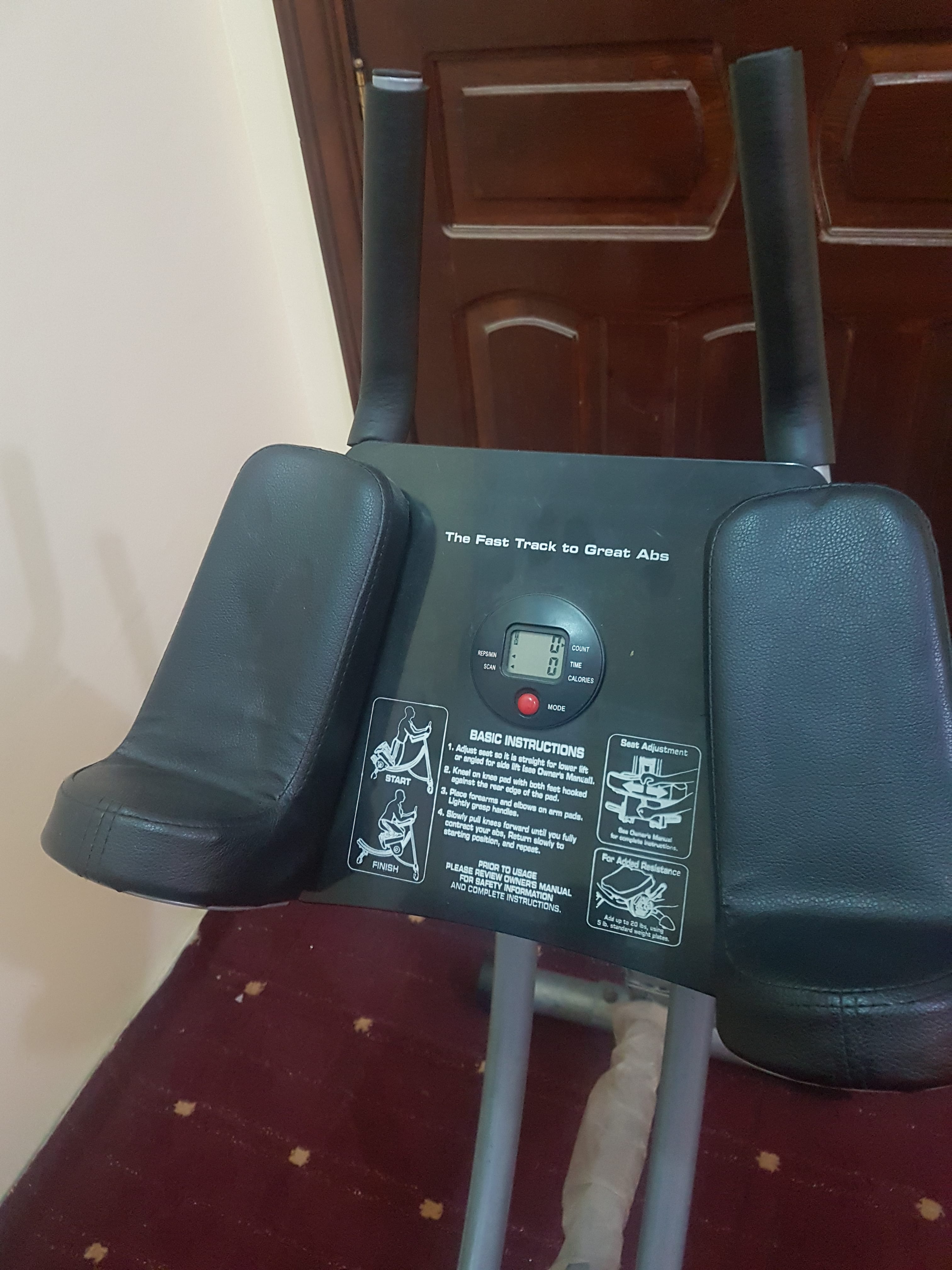جهاز اب كوستر لشد وتخسيس ترهلات البطن
لا تنسَ أنك شاهدت هذا الإعلان في عنكبوت
مستعمل بحالة ج...