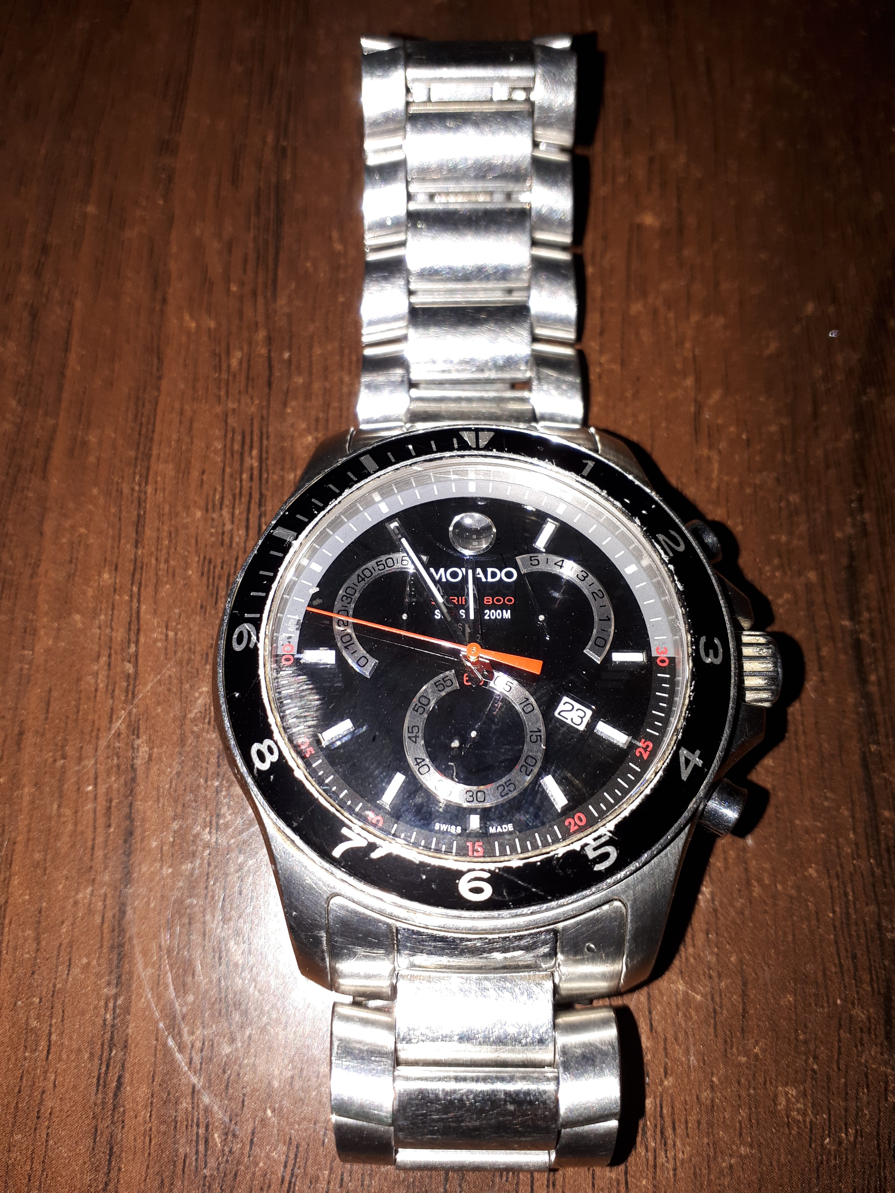Movado swiss watch
لا تنسَ أنك شاهدت هذا الإعلان في عنكبوت
Movado Series 800 Chronograph 2600...