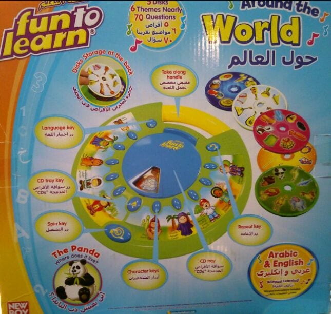 مجموعة ألعاب بحالة ممتازة وشبه جديدة
لا تنسَ أنك شاهدت هذا الإعلان في عنكبوت
ثلاثة ألعاب تعلي...