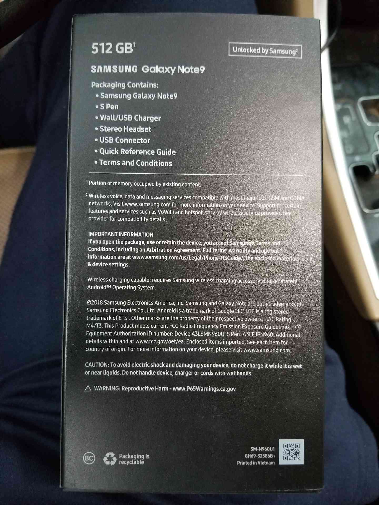 نوت 9 - snapdragon 845 - SM-N960U1 - للبيع
لا تنسَ أنك شاهدت هذا الإعلان في عنكبوت
مواصفات ال...