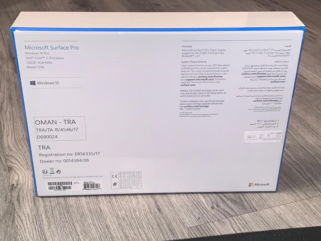 Surface pro 2017 جديد مع كيبورد
لا تنسَ أنك شاهدت هذا الإعلان في عنكبوت
Surface Pro (2017) Wi...