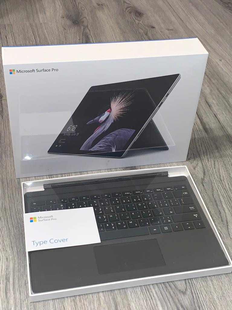 Surface pro 2017 جديد مع كيبورد
لا تنسَ أنك شاهدت هذا الإعلان في عنكبوت
Surface Pro (2017) Wi...