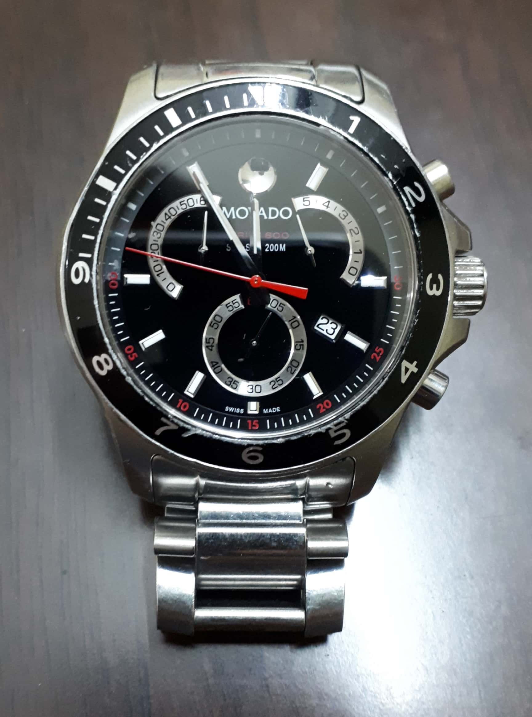 Movado swiss watch
لا تنسَ أنك شاهدت هذا الإعلان في عنكبوت
Movado Series 800 Chronograph 2600...