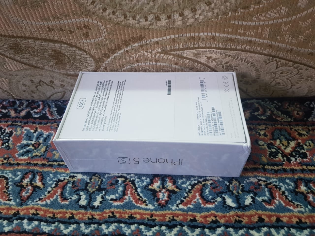 ايفون 5s جديد
لا تنسَ أنك شاهدت هذا الإعلان في عنكبوت
ايفون 5s جديد للبيع
بصمه
جيجا 16
اللون...