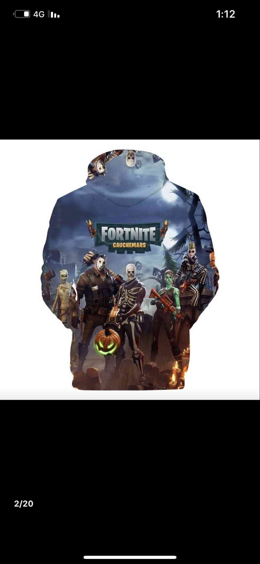 فورت نايت
لا تنسَ أنك شاهدت هذا الإعلان في عنكبوت
بلوفر فور نايت جميع المقاسات s/m/l/xl/xxl...