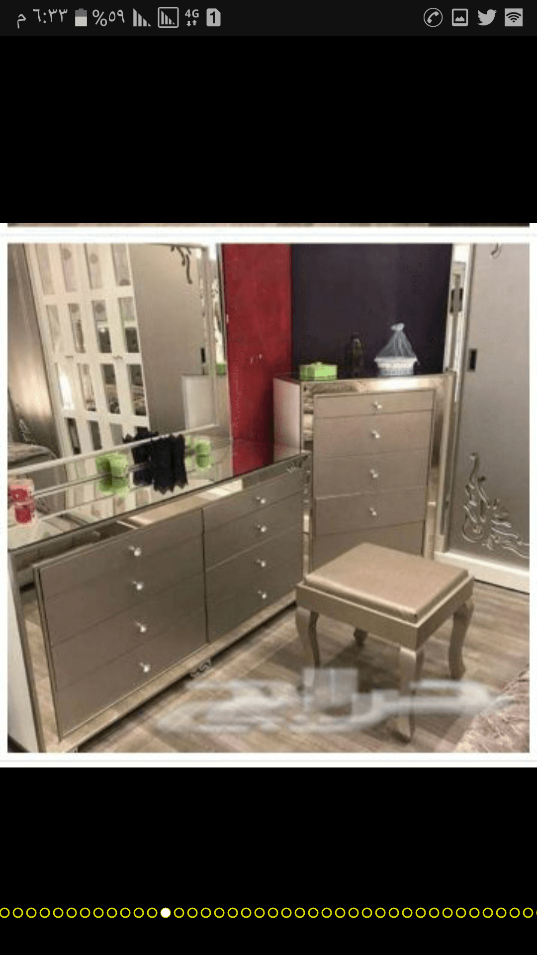غرفه نوم وطني تفصيل حسب الطلب
لا تنسَ أنك شاهدت هذا الإعلان في عنكبوت
غرفه نوم وطني تفصيل حسب...