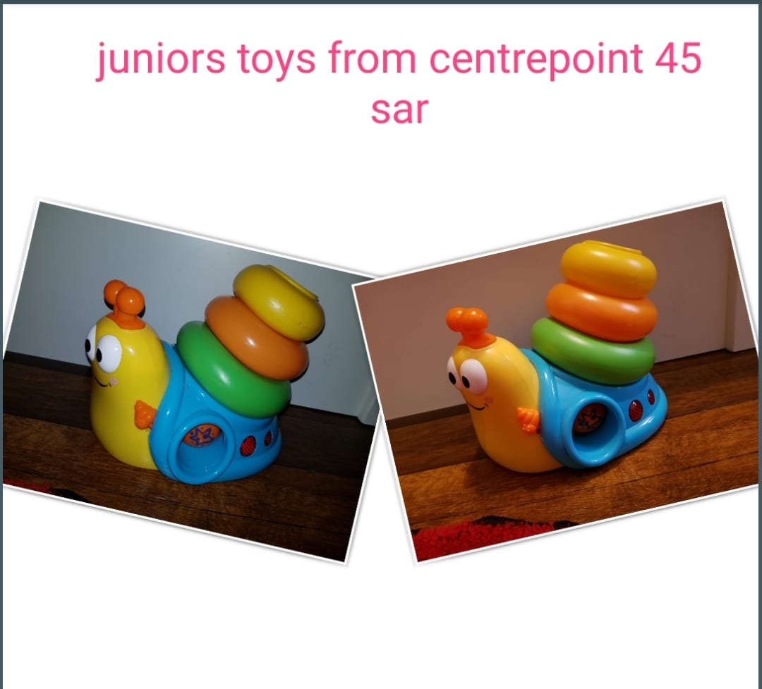 toys from centrepoint
لا تنسَ أنك شاهدت هذا الإعلان في عنكبوت
very gd condition...