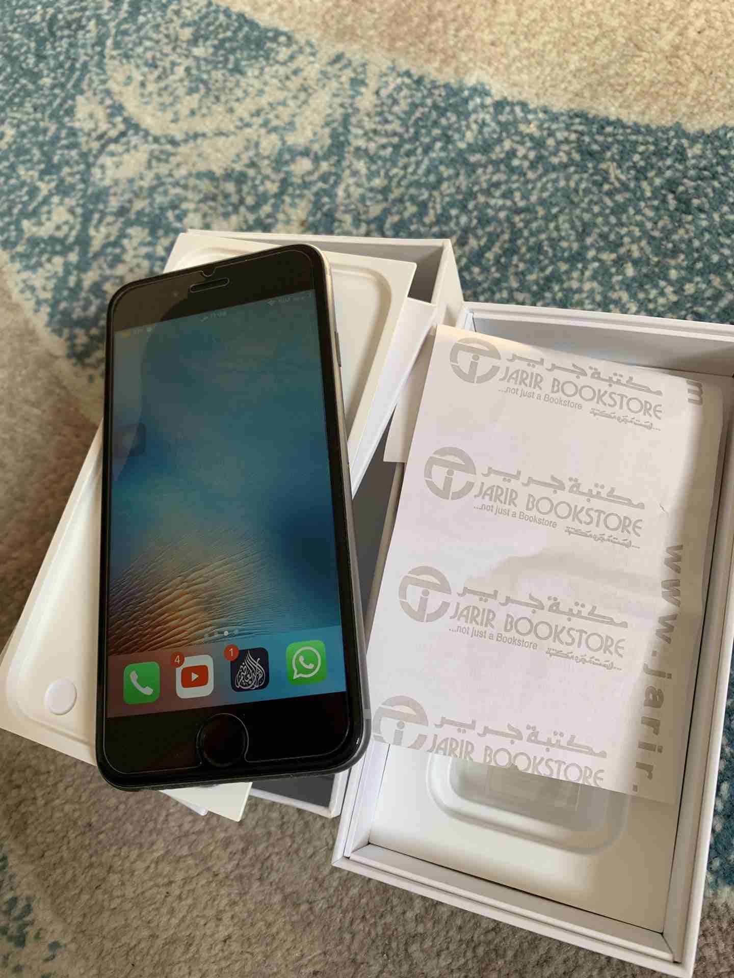 ايفون 6 32 جيجا استخدام 3 شهور ضمان حاسبات العرب
لا تنسَ أنك شاهدت هذا الإعلان في عنكبوت
الجوال م...