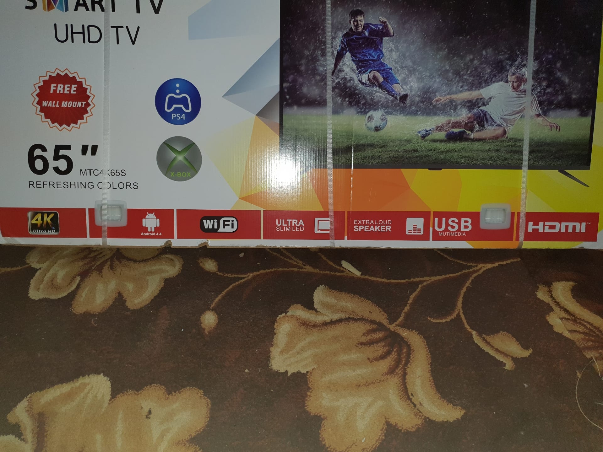 شاشة 65MTC بوصة سمارت UHD-4K MTC4K65S..
لا تنسَ أنك شاهدت هذا الإعلان في عنكبوت
السلاااام علي...