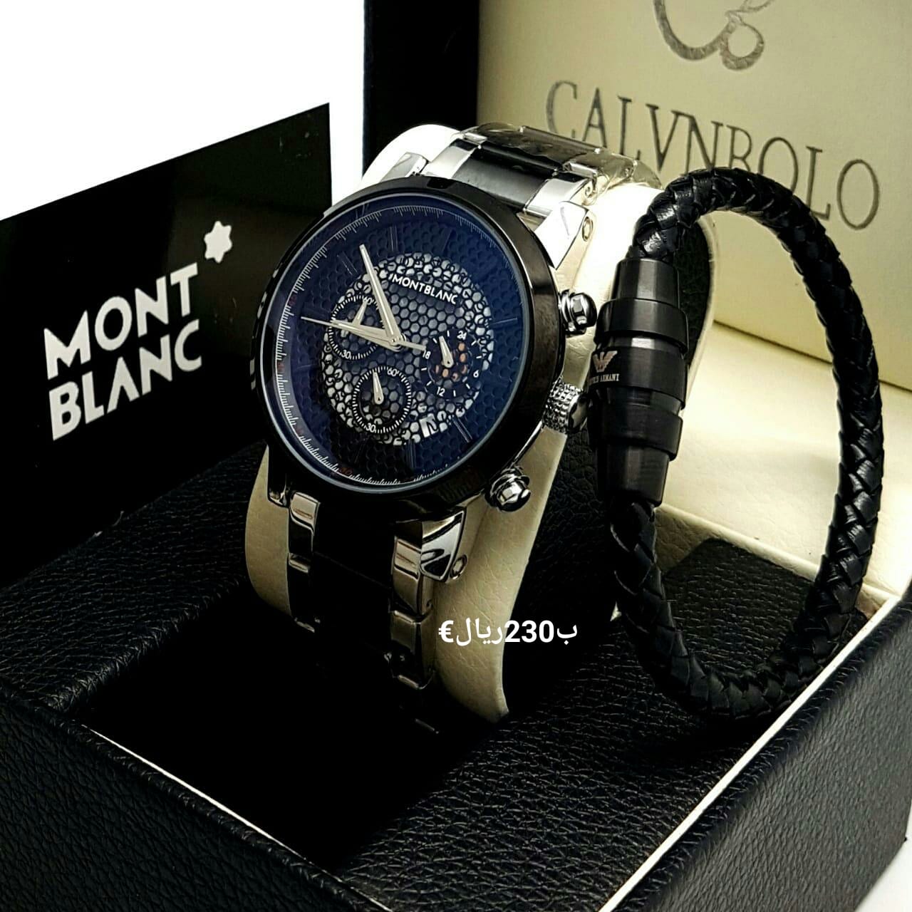 ساعه مونت بلانك حديد
لا تنسَ أنك شاهدت هذا الإعلان في عنكبوت
كل جددديد من ماركه MONTBLANC
تش...
