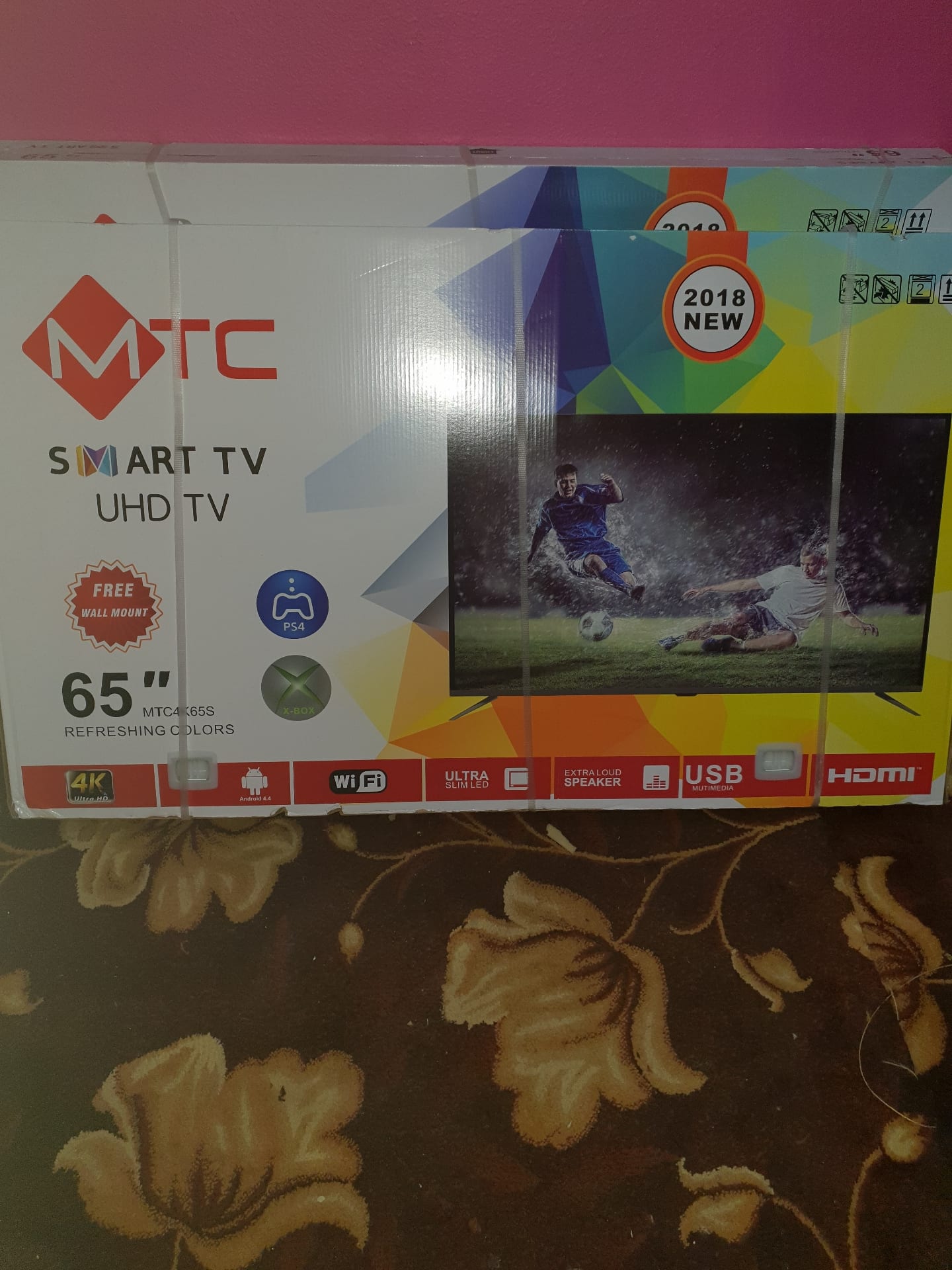 شاشة 65MTC بوصة سمارت UHD-4K MTC4K65S..
لا تنسَ أنك شاهدت هذا الإعلان في عنكبوت
السلاااام علي...
