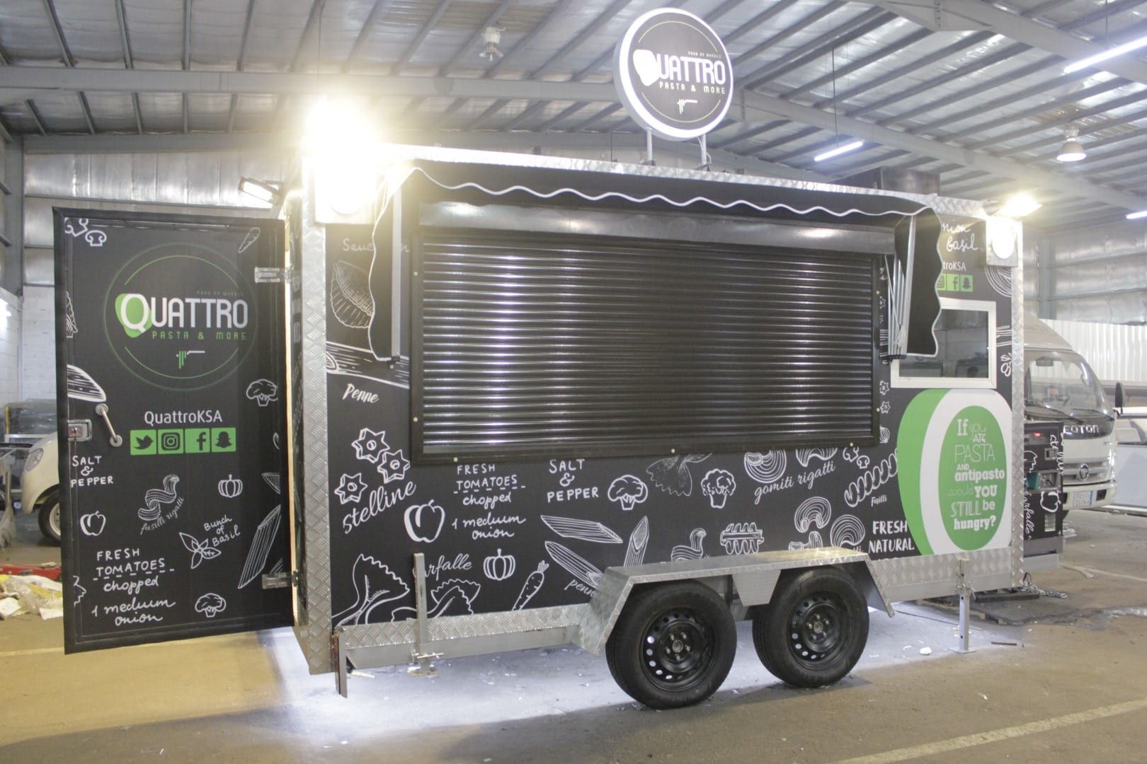 فود ترك خدمات المطاعم المتنقلة - Food Truck
لا تنسَ أنك شاهدت هذا الإعلان في عنكبوت
مصنع فخام...