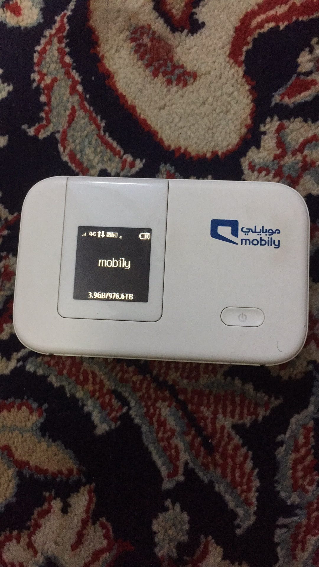 راوتر 4G
لا تنسَ أنك شاهدت هذا الإعلان في عنكبوت
راوتر 4G نظيف جدا يشغل جميع الشرايح...