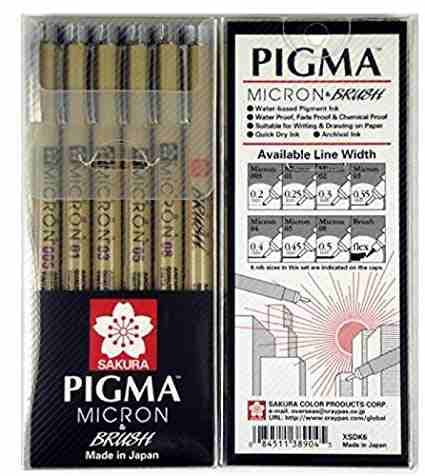 Sakura Pigma Micron Drawing Pen, Black, 0.25;0.30;0.35;0.40;0.45;0.50 mm, Fine Tip
لا تنسَ أنك شاهدت هذا الإعلان في عنكبوت...