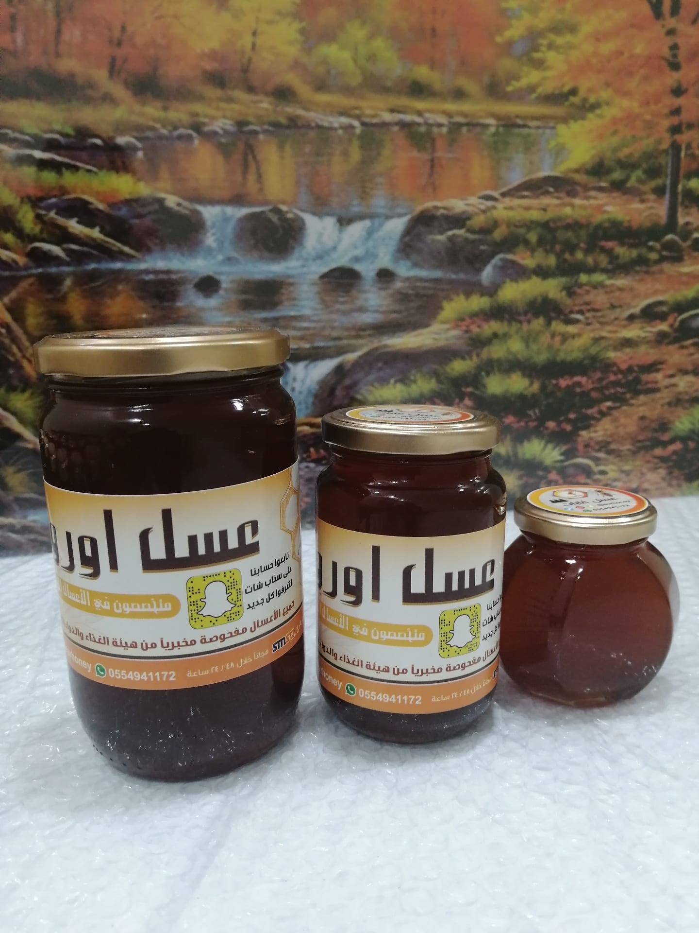 عسل اوربا
لا تنسَ أنك شاهدت هذا الإعلان في عنكبوت
فوائد العسل لأجسامنا وصحتنا
للطلب يرجئ إرسا...