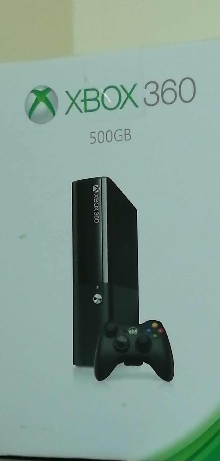 xbox 360,500gb..
لا تنسَ أنك شاهدت هذا الإعلان في عنكبوت
Xbox 360, 1 control, 500GB fullset a...