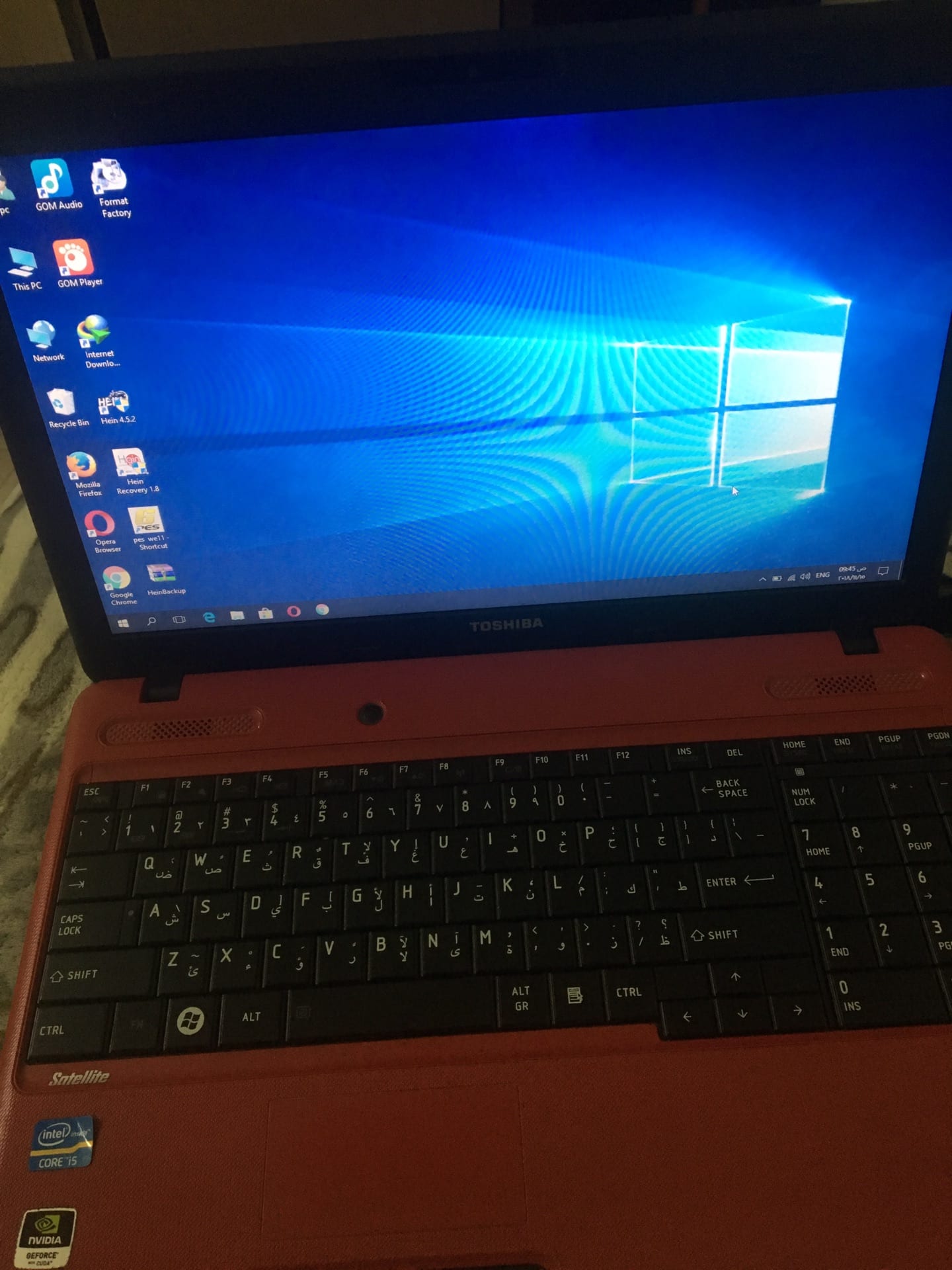 لابتوب توشيبا
لا تنسَ أنك شاهدت هذا الإعلان في عنكبوت
لابتوب توشيبا
معالج intel core i5
الها...