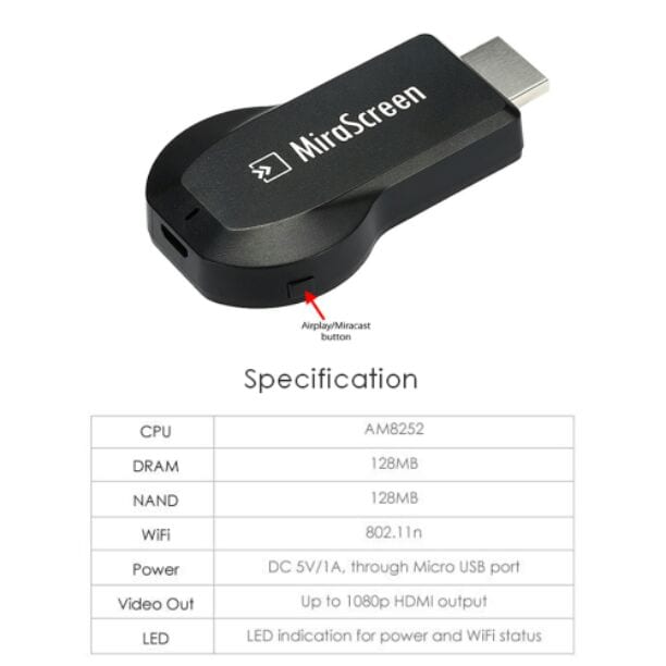 وصلة HD لتشغيل الجوال على التلفاز
لا تنسَ أنك شاهدت هذا الإعلان في عنكبوت
-وصلة MiraScreen لع...