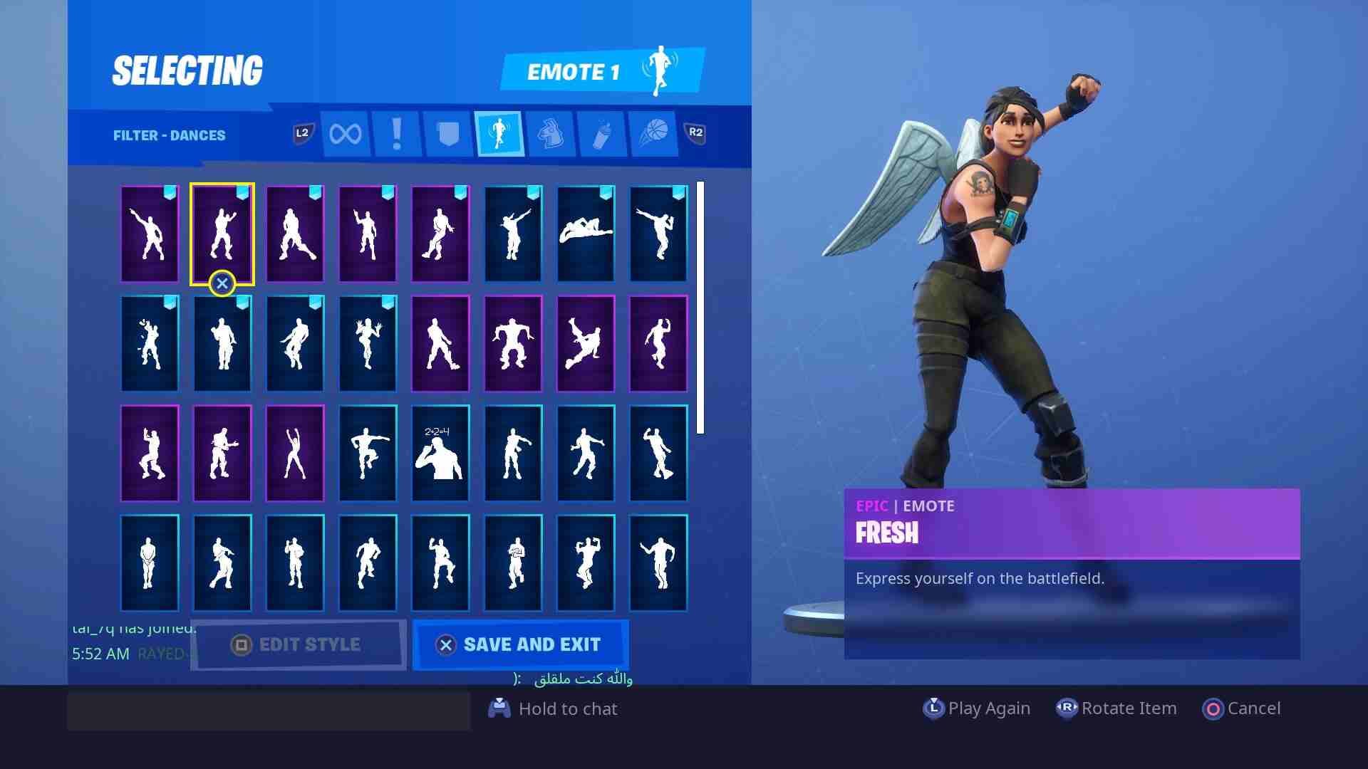 فورت نايت يوجد شيطون
لا تنسَ أنك شاهدت هذا الإعلان في عنكبوت
حساب فورت للبيع يوجد فيه شيطون و رقص...