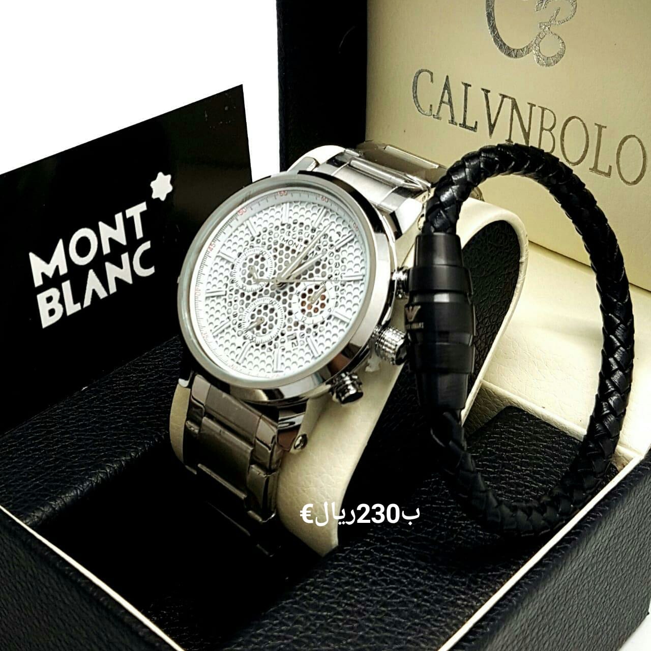 ساعه مونت بلانك حديد
لا تنسَ أنك شاهدت هذا الإعلان في عنكبوت
كل جددديد من ماركه MONTBLANC
تش...
