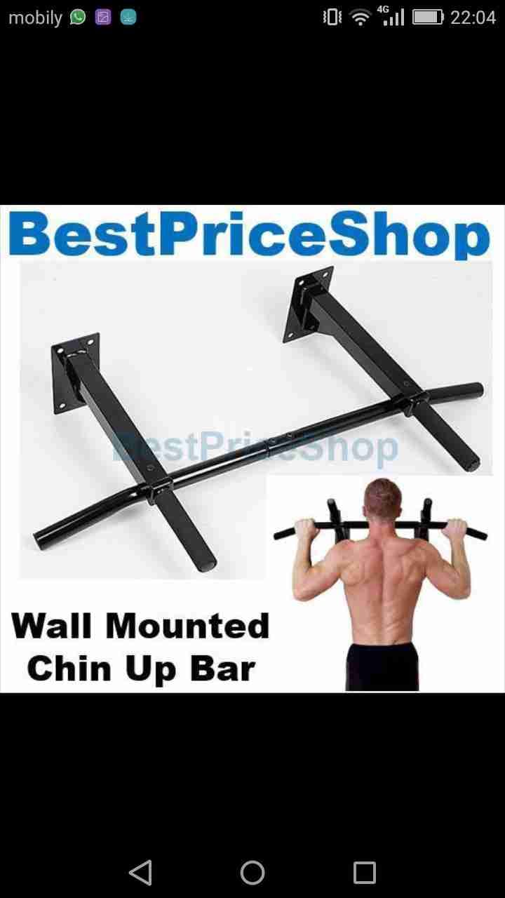 Wall Mountain Pull Up Bar
لا تنسَ أنك شاهدت هذا الإعلان في عنكبوت
Wall Mountain Pull Up Bar
T...