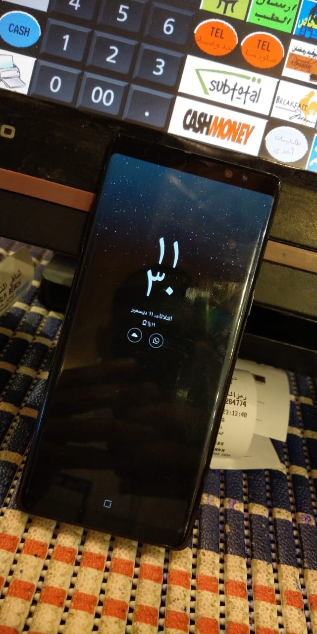 جوال نوت 8 128ج
لا تنسَ أنك شاهدت هذا الإعلان في عنكبوت
نوت 8
اللون اسود
نظيف جدا
مع كام...