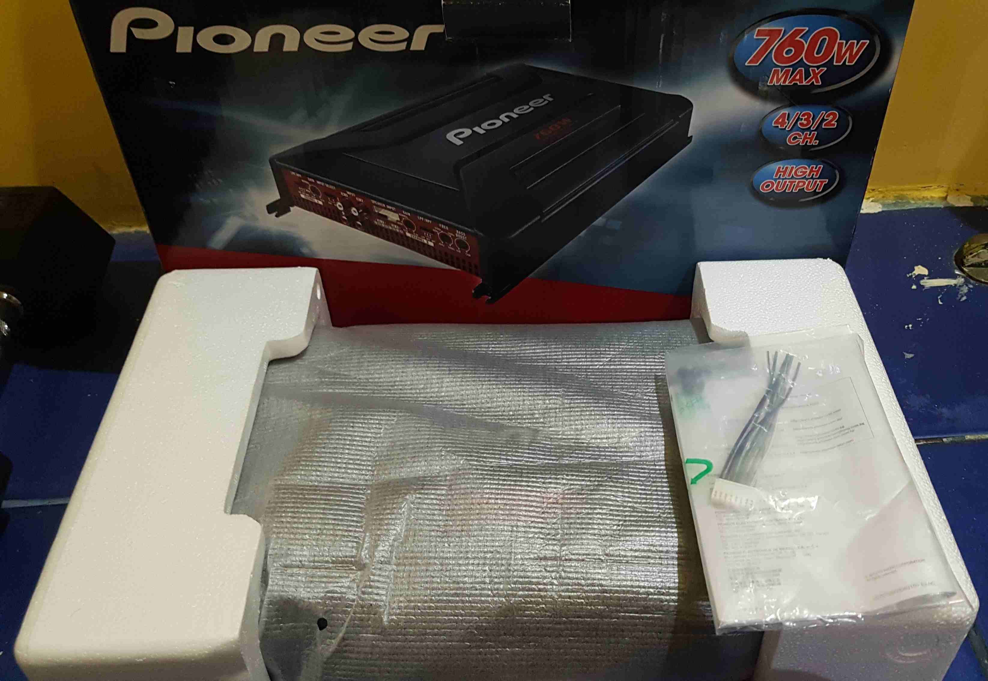 Pioneer Amplifier 760W
لا تنسَ أنك شاهدت هذا الإعلان في عنكبوت
BRAND NEW UN-USED AMPLIFIER AMAZIN...