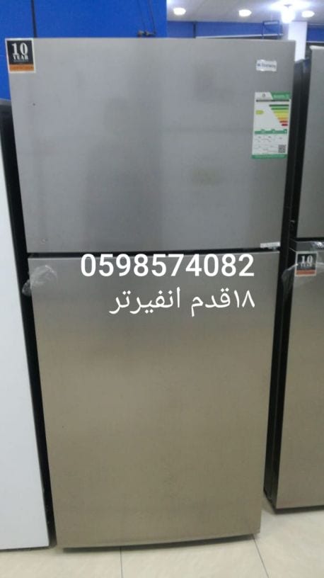 ثلاجات جديده وبالضمان
٦.٥قدم
عرض ٥٠
طول ١٣٦
عمق٥٣
السعر 700ريال
متوفرمنها لون فضي زياده ٥٠ريال
ثلاجه ٧.٥ قدم
عرض ٥٥
طول ١٤٠
عمق ٥٤
السعر٧٥٠ريال
ثلاجه ٩ قدم
عرض٥٥
طول ١٦٣
عمق٥٥
السعر ٨٥٠ريال
ثلاجه١...