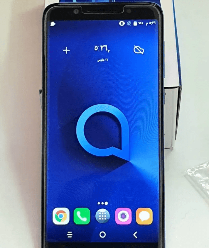 جوال كاتيل alcatel 3x مستعمل 32 قيقا للبيع