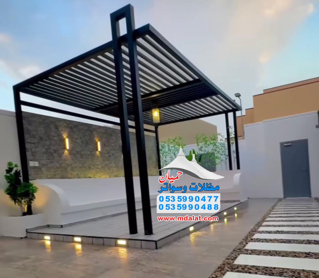 برجولات لكسان وتنسيق حدائق وعشب جداري وارضي