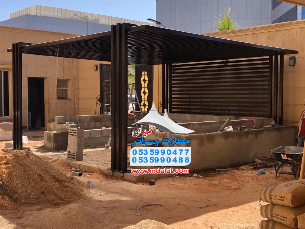 برجولات لكسان وتنسيق حدائق وعشب جداري وارضي