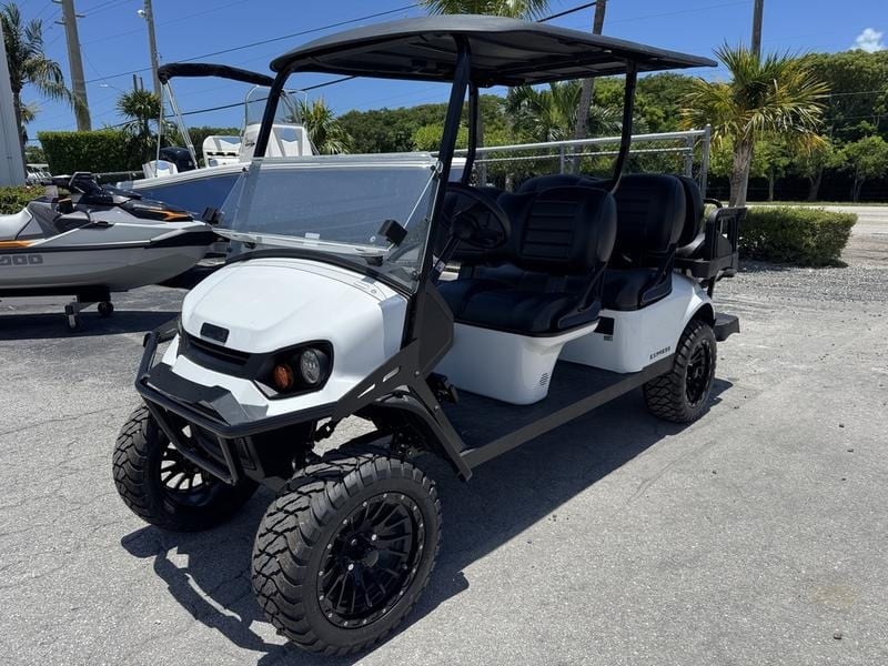 Golf Cart 2023 E-Z-GO Express S4 ELiTE Lithium Flame Red